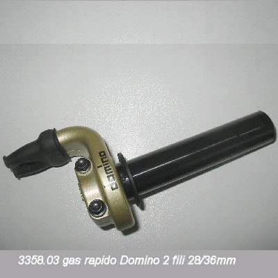 Comando gas rapido Domino 36mm/66° 2t